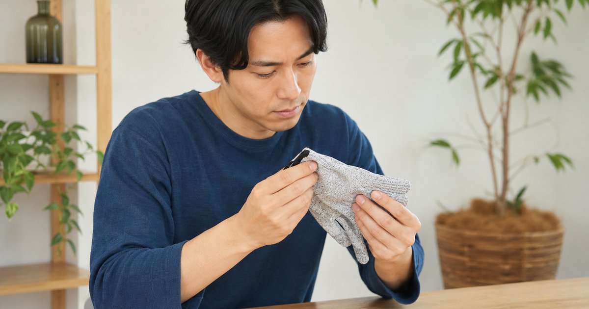 EN388規格 防刃手袋の安全基準ガイド図