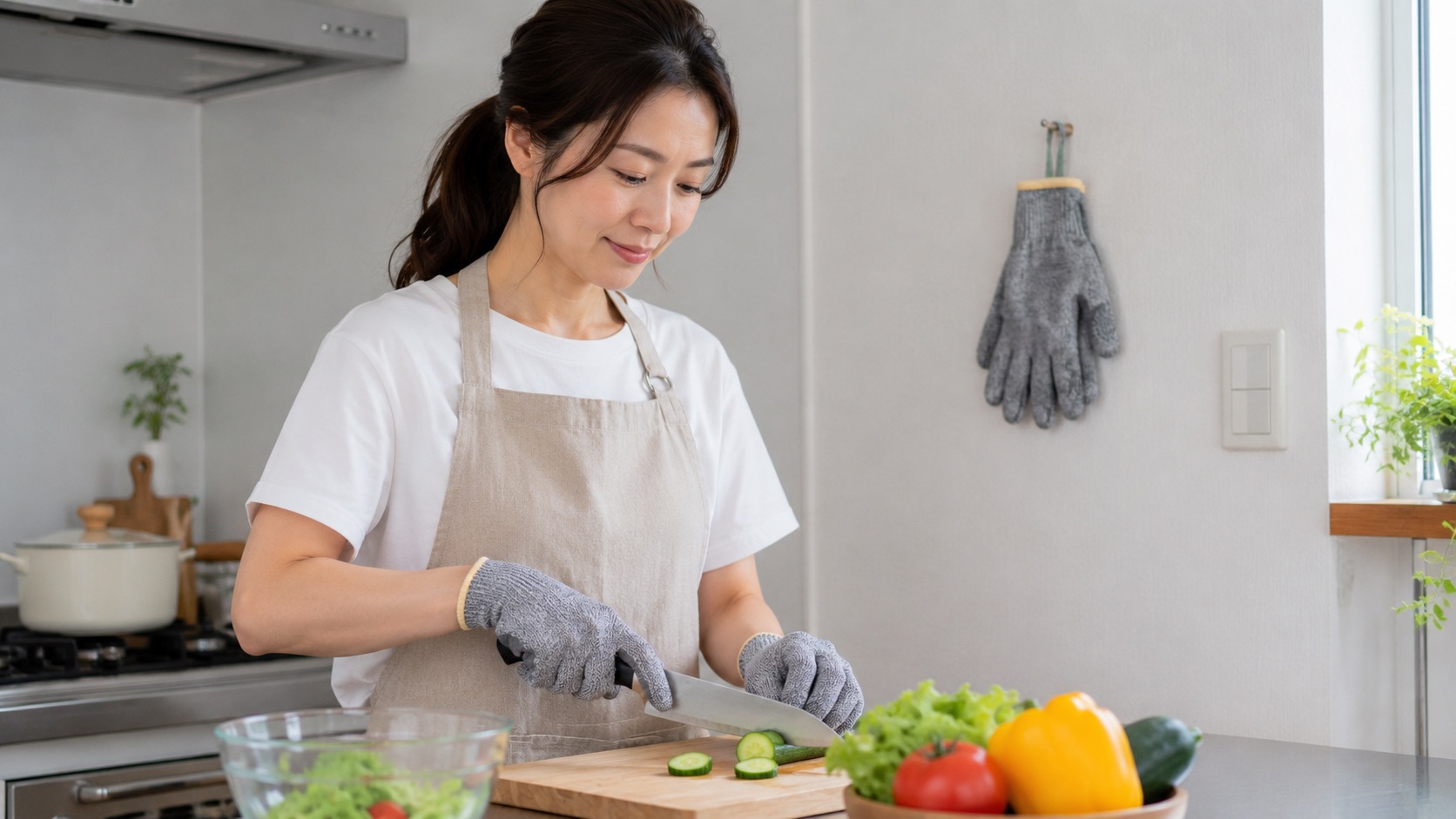 料理用手袋