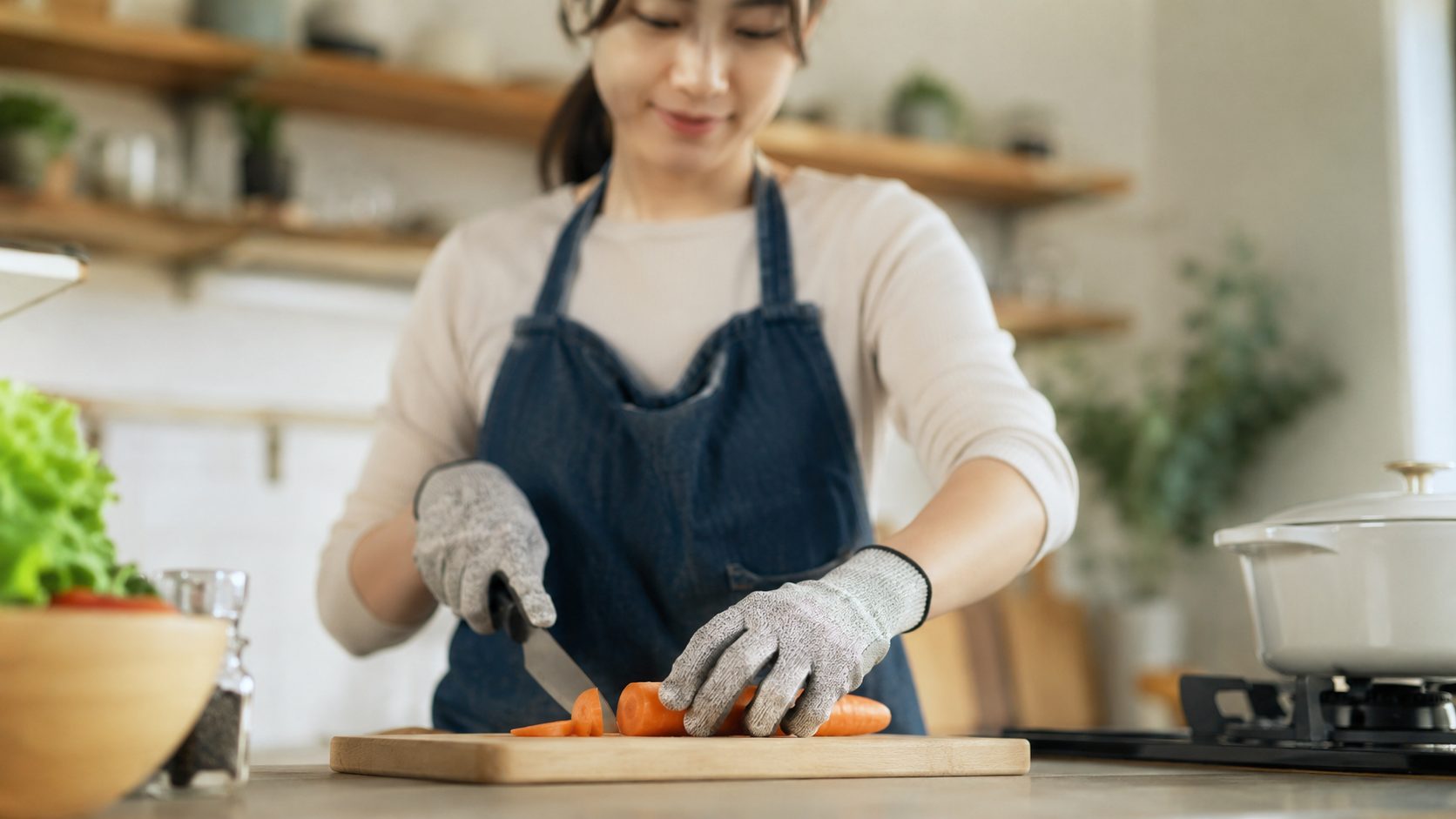 防刃手袋フィット感